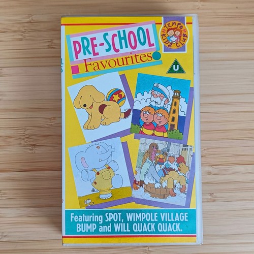 Pre school favourites vhs - pre-school,