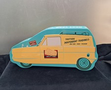 Only Fools and Horses, THREE WHEELER VAN SHAPED Biscuit Tin. 27 x 13 x 5.5 cm.