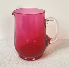 Victorian Cranberry Jug/