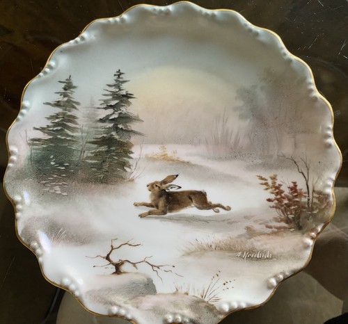 1910 heidrich artist signed - a.,