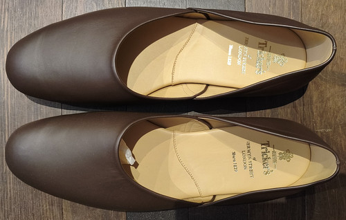 Tricker brown leather - ,