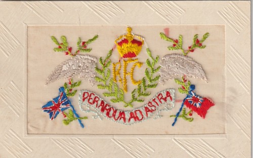 Silk postcard royal - silk,
