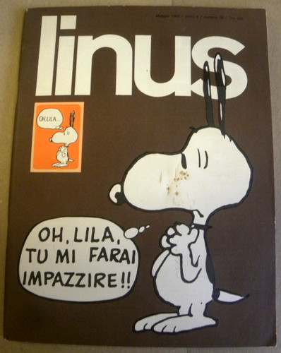 Rare fanzine italy - rare, linus