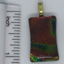 Fused Dichroic Glass Necklace