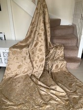 DOOR CURTAIN EXTRA LONG & WIDE 77 x 102 " VICTORIAN DOOR FARMHOUSE THERMAL.