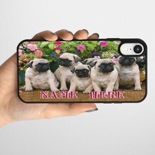 Personalised Pug iPhone Case