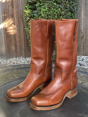 Vintage sears brown leather - brown,