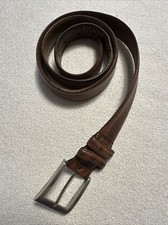 Allen Edmonds Brown Genuine Calfskin Leather Belt. Size 90/36 FREE UK POSTAGE
