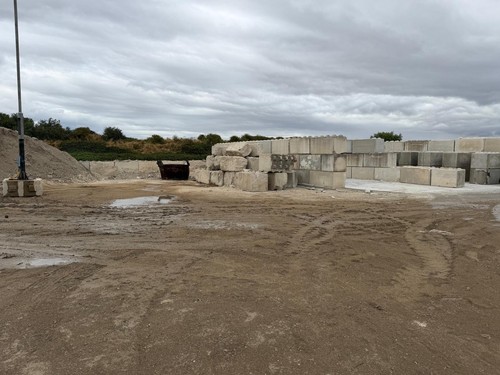 Concrete interlocking blocks - interlocking,