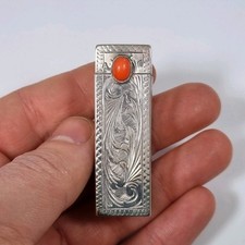 Vintage Silver Lipstick Holder
