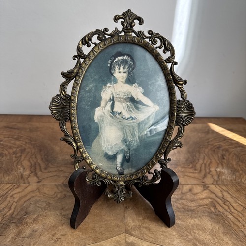 Vintage italian brass ornate - vintage,