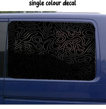 Topographic Blackout window