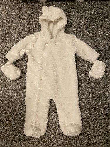 Ladybird cream fluffy pram - fluffy,