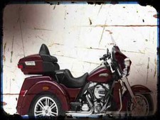 A4 Metal Sign motorbike tri glide ultra