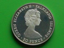 Falkland Islands 50 Pence 1983