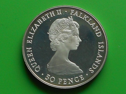 Falkland islands pence 1983 - 50,