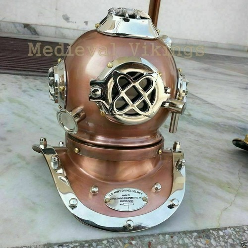Antique brass mini diving - brass,