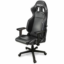 Sparco Icon Gaming / Office / Study / Business Sports Seat Chair - Black