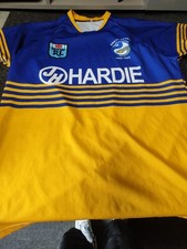 NRL PARRAMATTA EELS RUGBY LEAGUE SHIRT VINTAGE CANTERBURY JERSEY SIZE M Retro