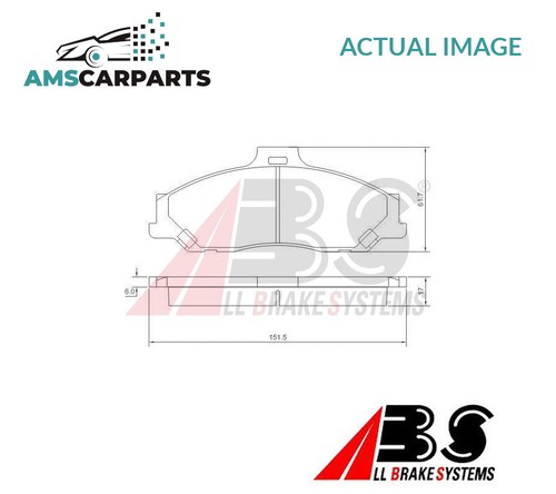 Brake pads set braking pad - set,