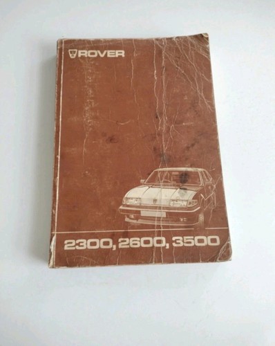 Rover repair operating manual