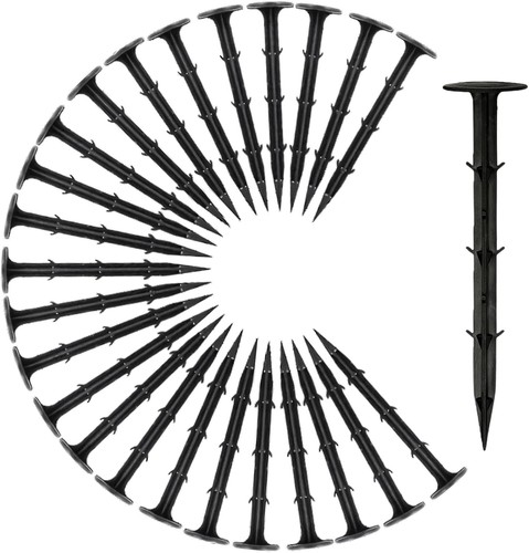 200x ground pegs garden - 200x,