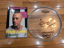 Frank Zummo Signed Drumhead