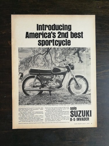 Suzuki invader vintage - suzuki,