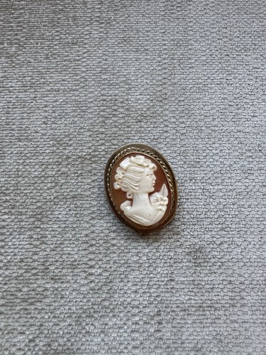 Vintage 9ct gold - 9ct, cameo