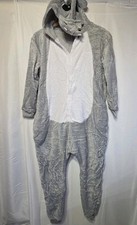 Gray Hippo Plush One Piece