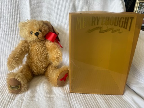 Merrythought red ribbon bear - red,
