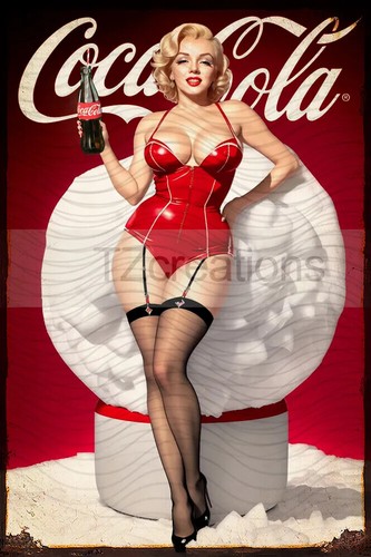 Sexy marilyn monroe coca - monroe,