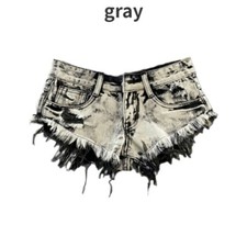 Women Girl Fringe Denim Hot