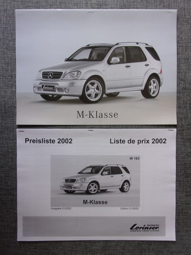 Mercedes benz class - benz, lorinser