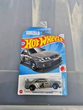 Hot Wheels Nissan Skyline GT-R R33 Grey Godzilla Hotwheels 2024 Long Card Gtr 