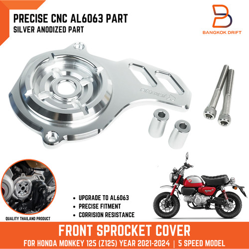 Silver front sprocket - silver,