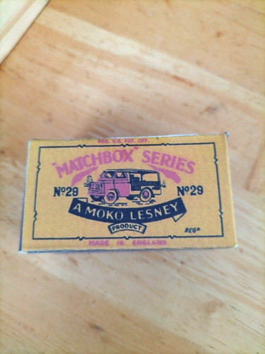 Matchbox lesney no29 bedford - -,