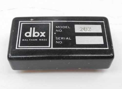 Nos dbx 202 vca module - dbx, 165
