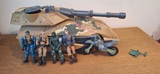 The Corps Army Figures And Titan Tank - lights and sounds