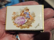 Vintage 1960/70s Limoges Match Box Holder