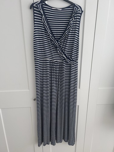 Navy and white - tu, maxi