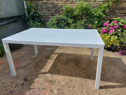 Ikea large glass - glass, table