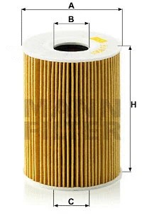 Oil filter fits porsche - oil,