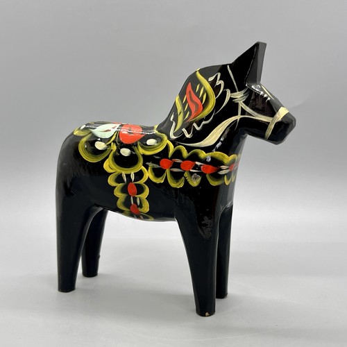 Vintage swedish wooden dala - swedish,