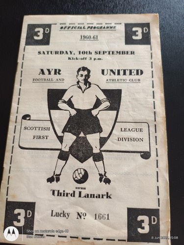 Ayr united third lanark - united,