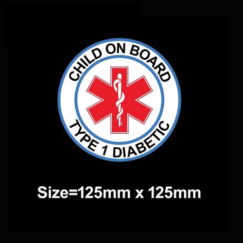 Child board diabetic - on,