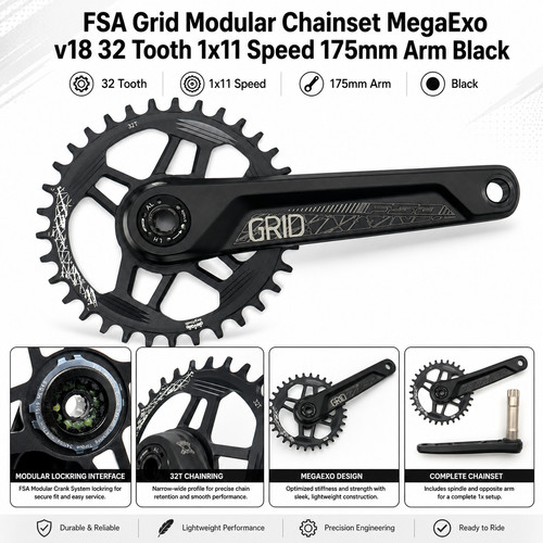 Fsa grid modular chainset - fsa,