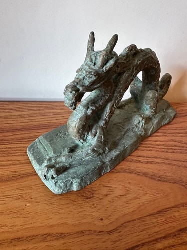 Japanese bronze dragon - japanese,