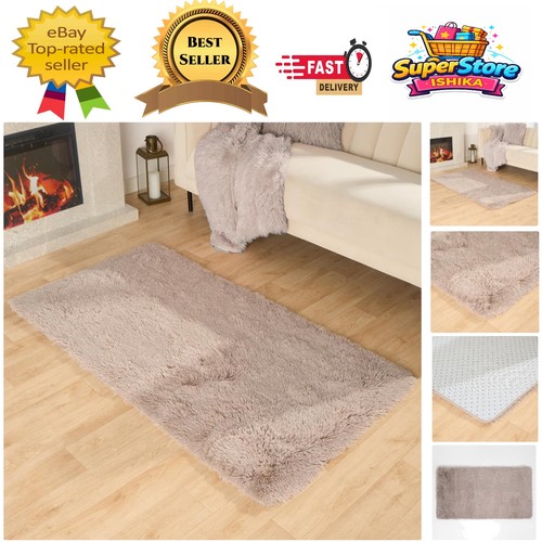 Elegant 120x170cm fluffy beige - elegant,