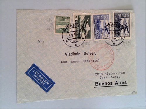Czechoslovakia 1948 airmail - czechoslovakia,
